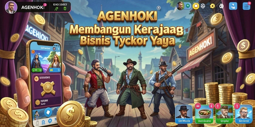 Tampilan gameplay AGENHOKI yang menarik dan interaktif.