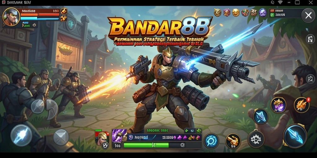 Tampilan menarik gameplay strategi di BANDAR88.