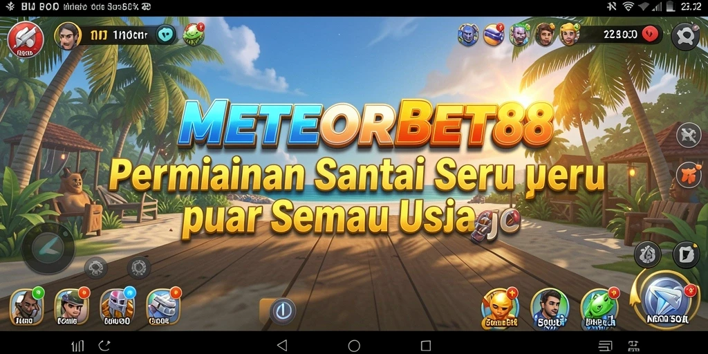Tampilan menarik dari gameplay METEORBET88 yang seru dan menyenangkan