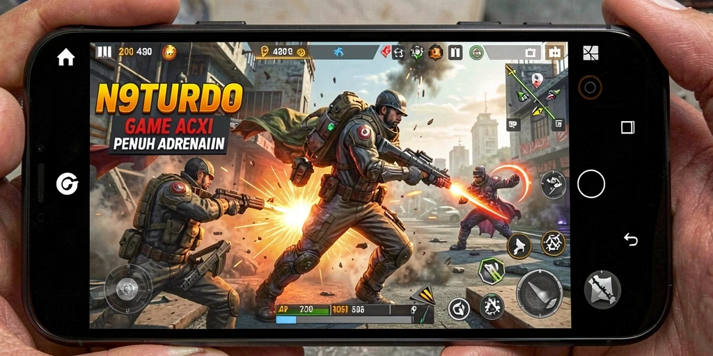 Tampilkan aksi seru dalam N9TURBO dengan gameplay yang mendebarkan.