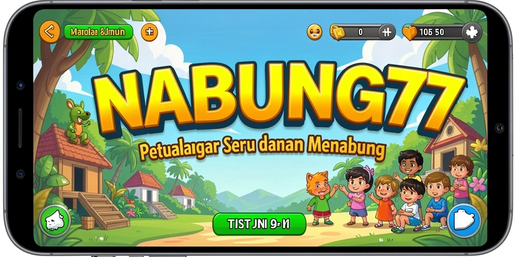 Tampilkan gameplay <strong>NABUNG77</strong> yang penuh tantangan dan seru.