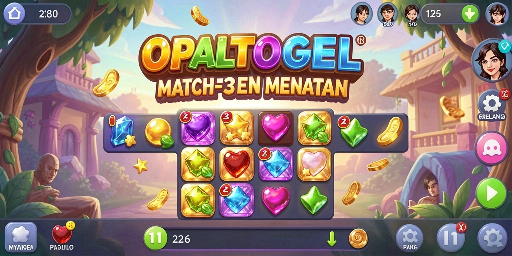 Screenshot menunjukkan gameplay OPALTOGEL yang seru dan mengasyikkan.